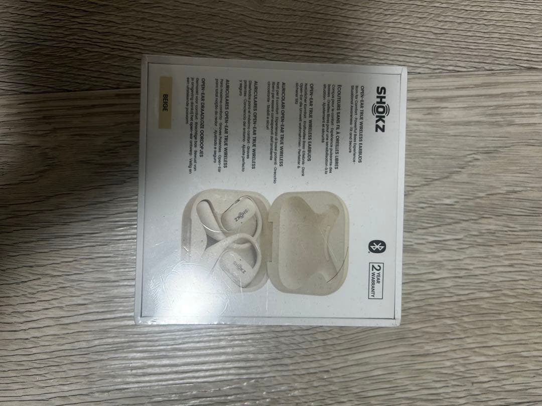 OPENFIT ワイヤレスイヤホン ホワイト（新品・未使用・未開封）