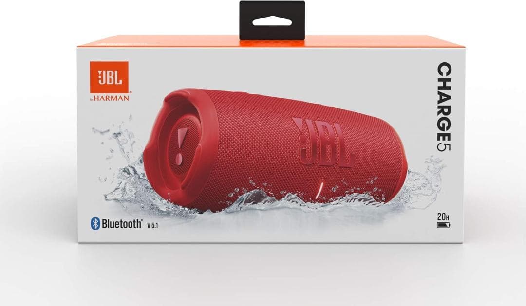 JBL Charge 5 レッド ワイヤレススピーカー【新品】