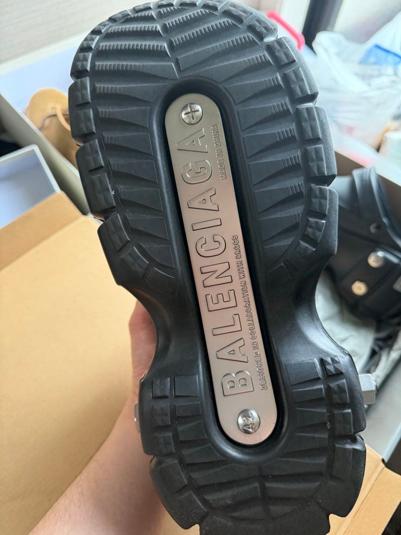 正規品 BALENCIAGA バレンシアガ クロックス ブラック サイズ42