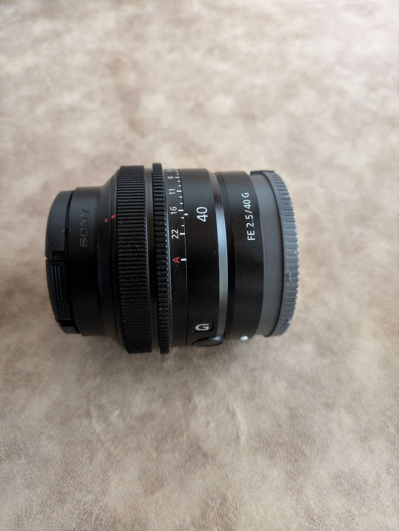 Sony FE 2.5/40 G レンズ
