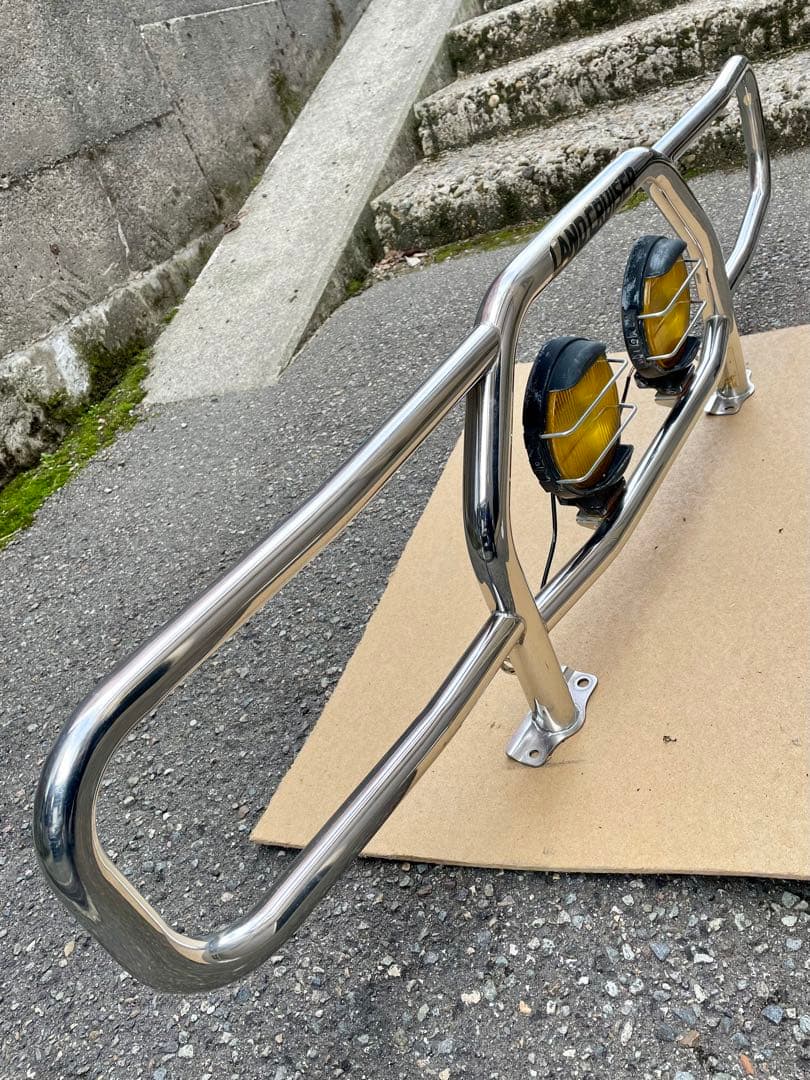 た*も様 トヨタ純正 ランドクルーザー70グリルガード　バンパーガード