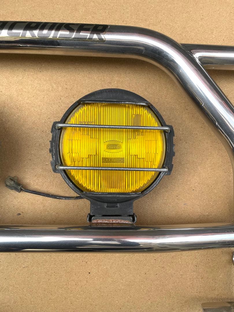 た*も様 トヨタ純正 ランドクルーザー70グリルガード　バンパーガード