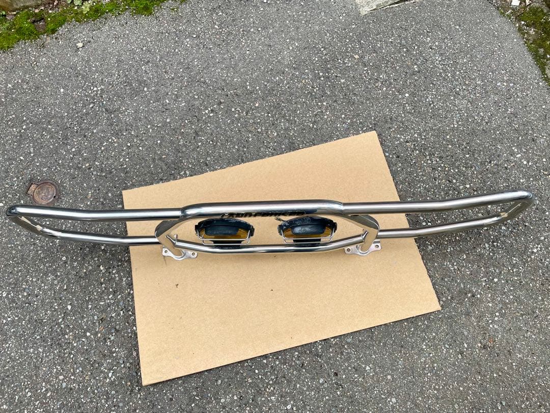 た*も様 トヨタ純正 ランドクルーザー70グリルガード　バンパーガード