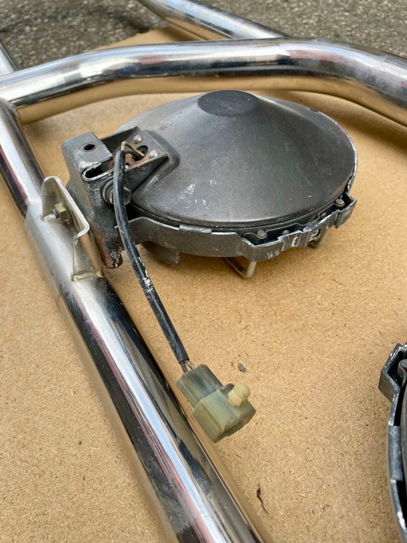 た*も様 トヨタ純正 ランドクルーザー70グリルガード　バンパーガード