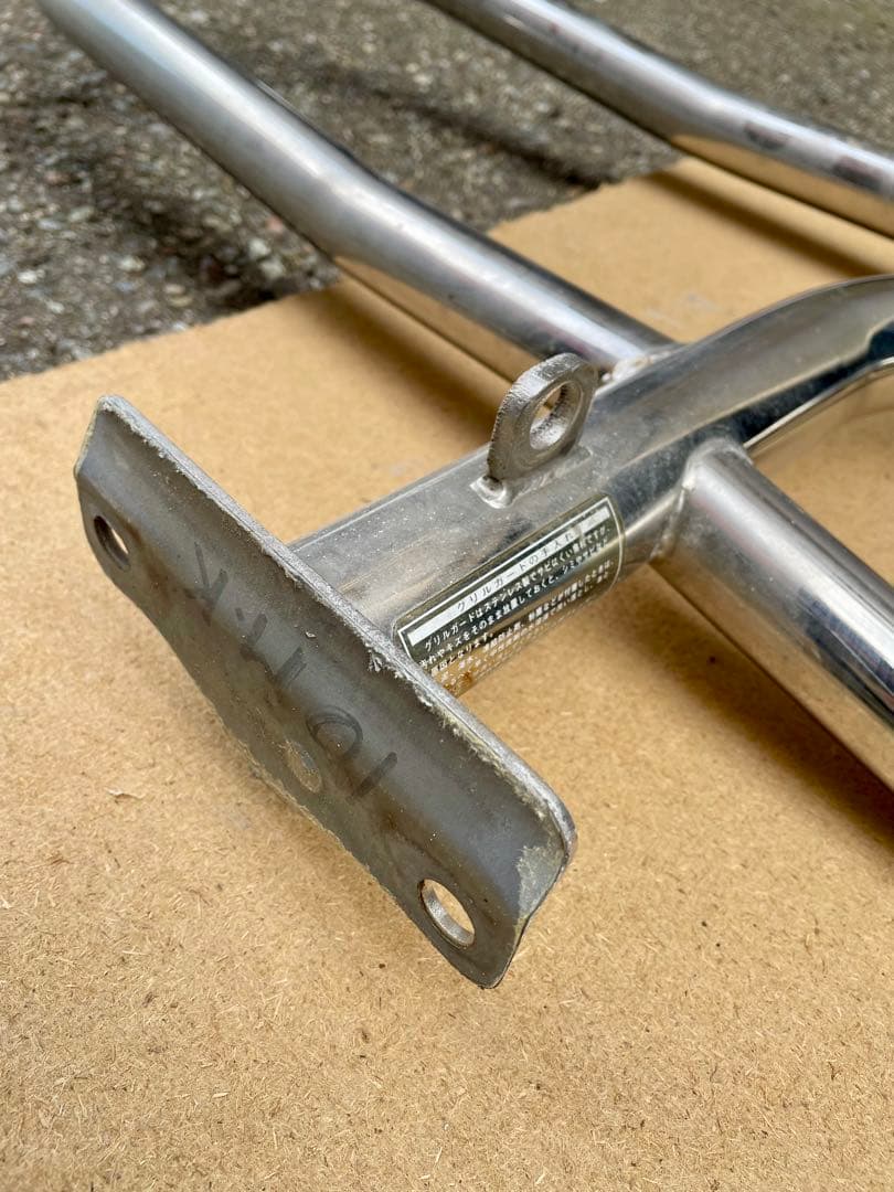 た*も様 トヨタ純正 ランドクルーザー70グリルガード　バンパーガード