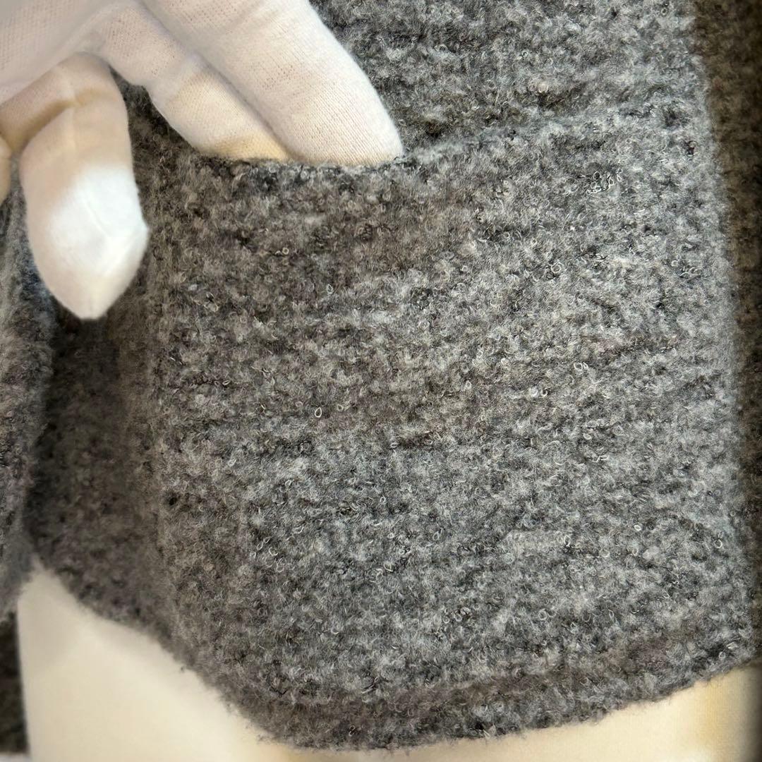 ✨新品✨バーバリーロンドン ウール混ジャケット 起毛ツイード調 2ボタン38