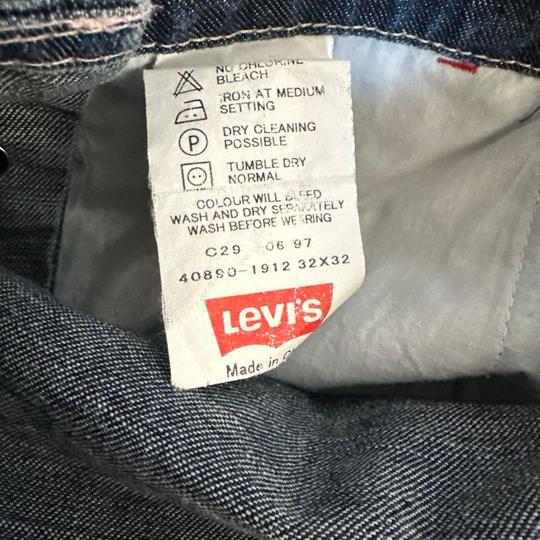 Silver Tab デニムオーバーオール インディゴブルー