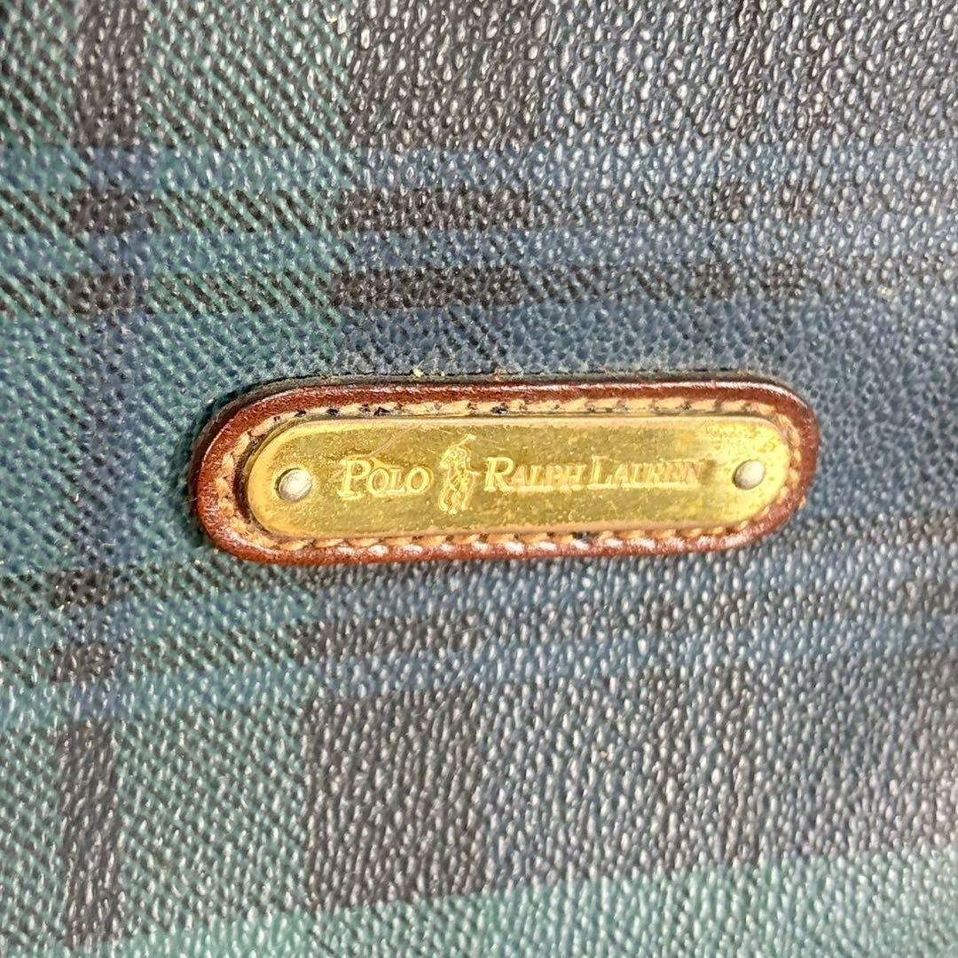 【美品✨】ポロラルフローレン　ボストンバッグ　旅行カバン 2way 大容量PVC