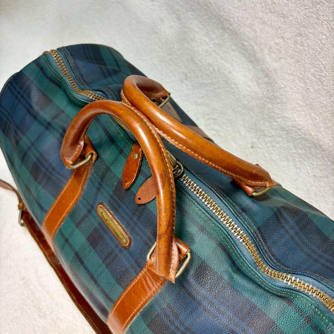 【美品✨】ポロラルフローレン　ボストンバッグ　旅行カバン 2way 大容量PVC