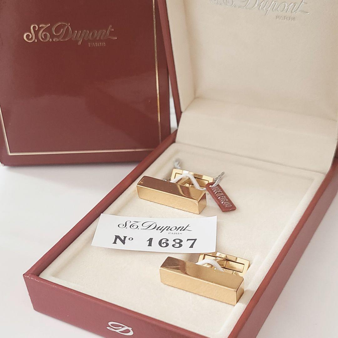 【新品】 S.T.Dupont エス・テー・デュポン カフリンクス カフスボタン
