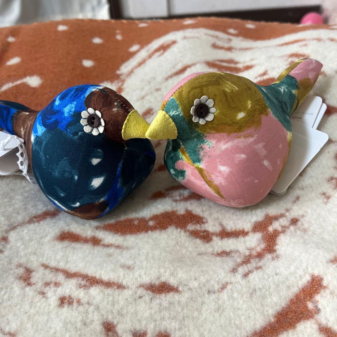 最終　ミナペルホネン　コトリ 2色セット新品