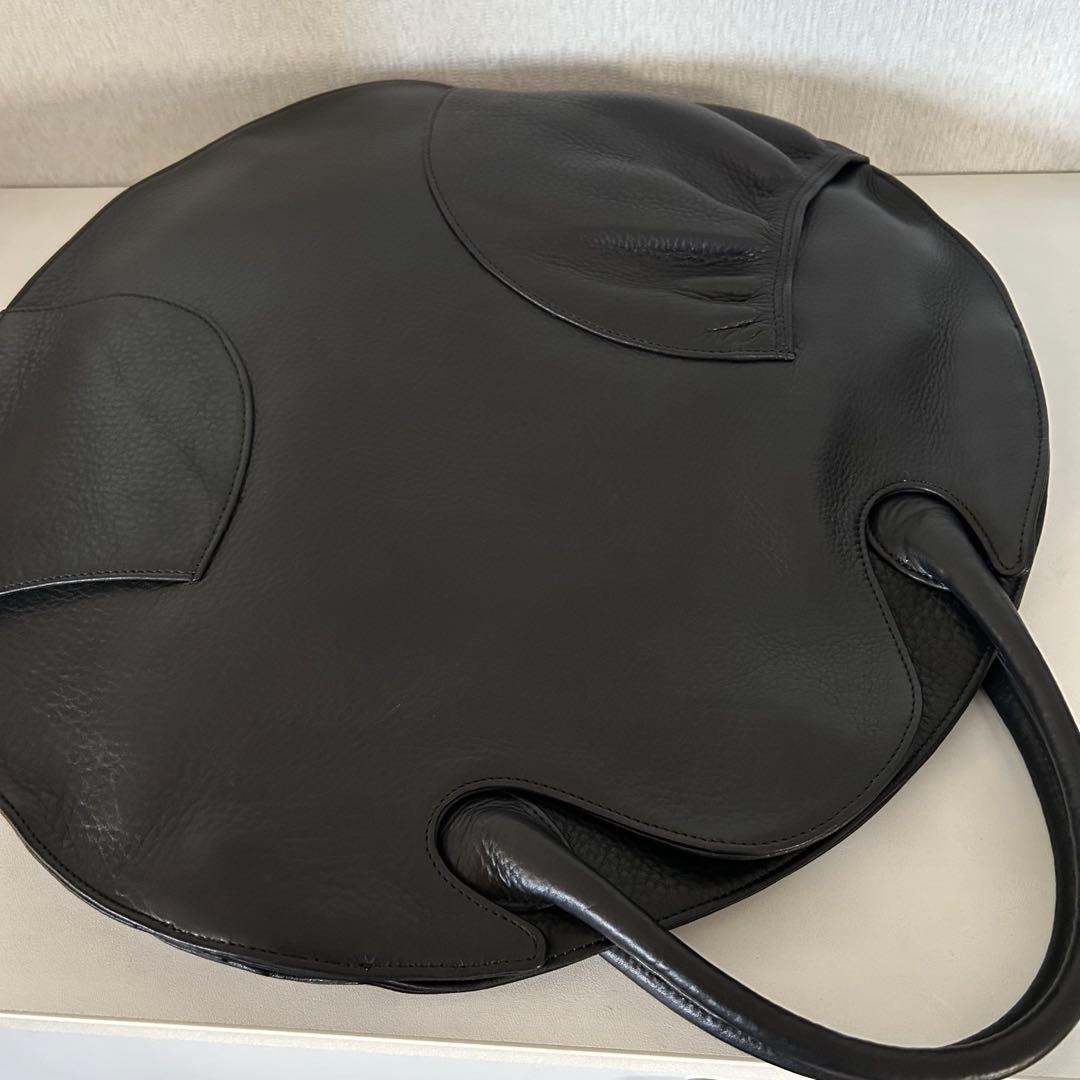 michiamo ミキアモ キップソフト トートバッグ 本革　ラウンド型　未使用