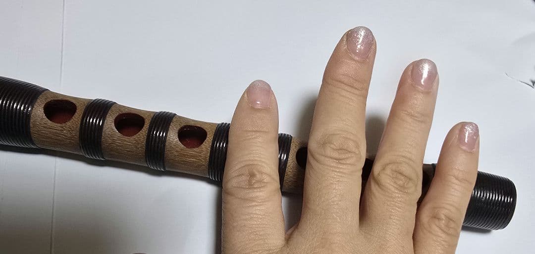 値引きしました。龍笛竹製美品10回程度2024.12購入