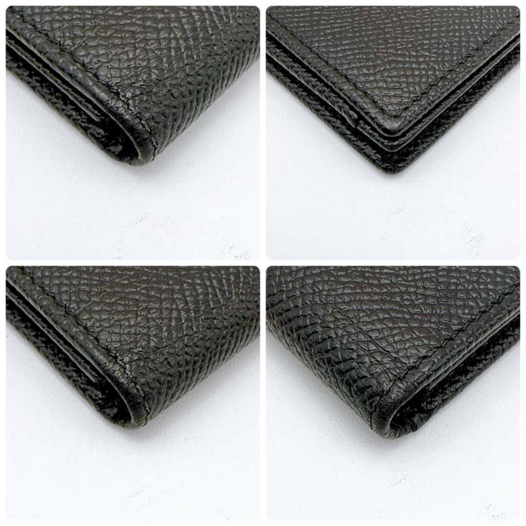 【未使用品】BVLGARI ブルガリ 名刺入れ カード入れ 黒 レザー