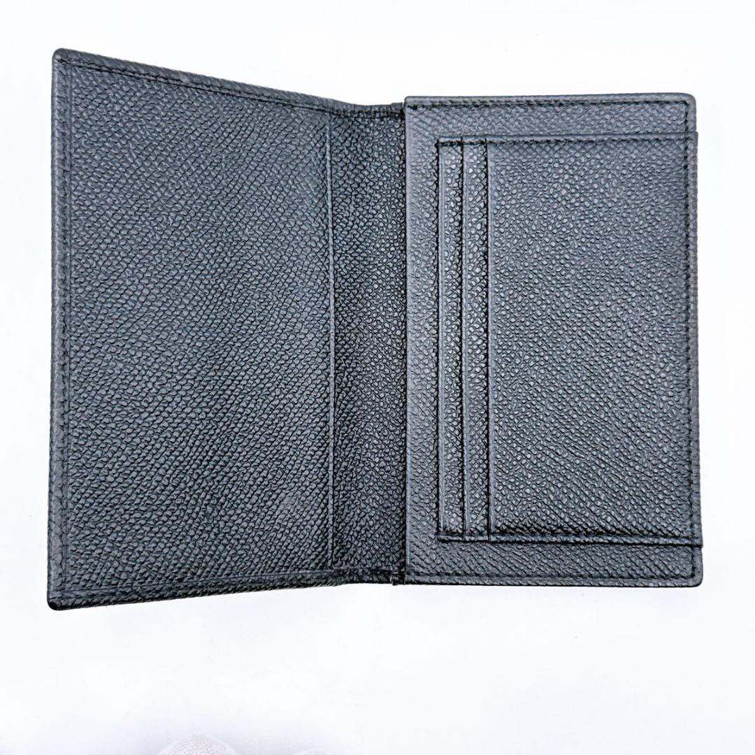 【未使用品】BVLGARI ブルガリ 名刺入れ カード入れ 黒 レザー