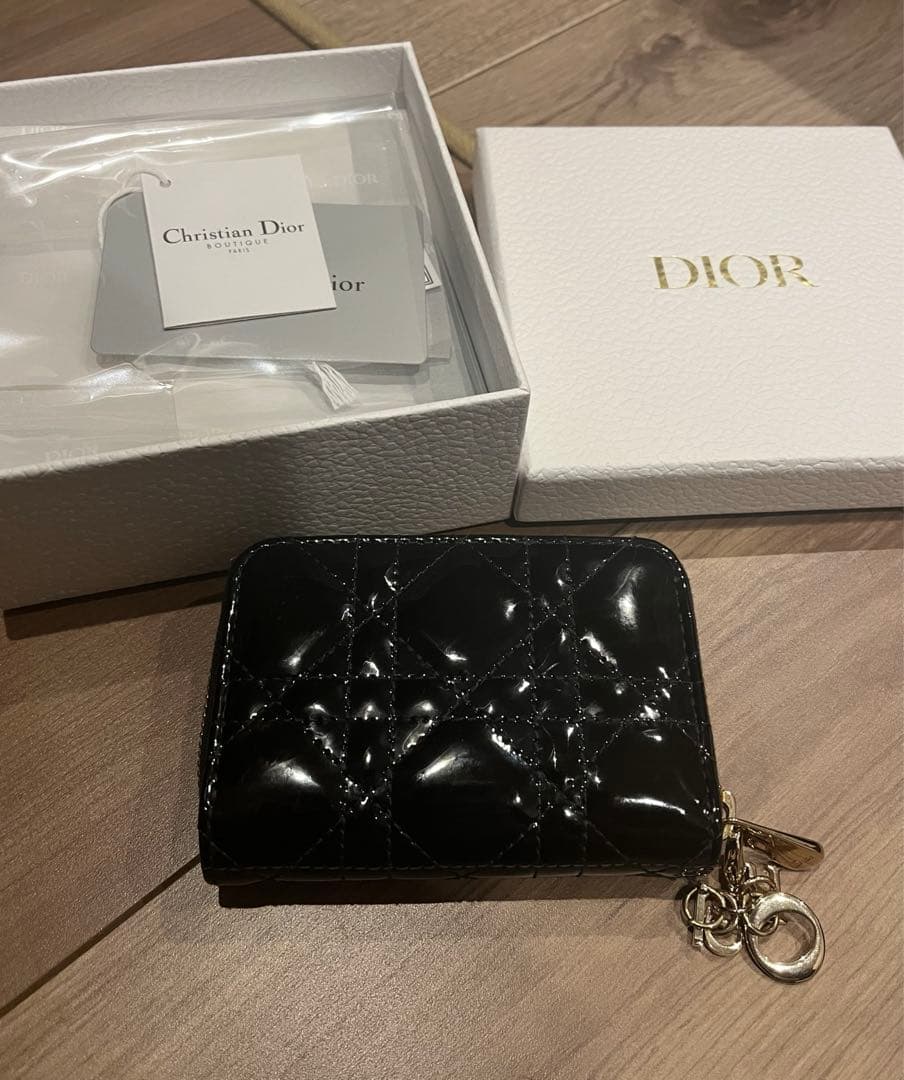 Dior ブラック カード　お札　小銭入れ