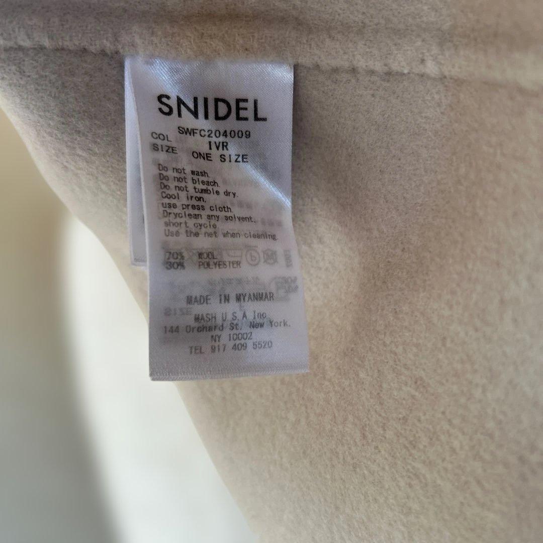 スナイデル　ラップコート　アイボリー