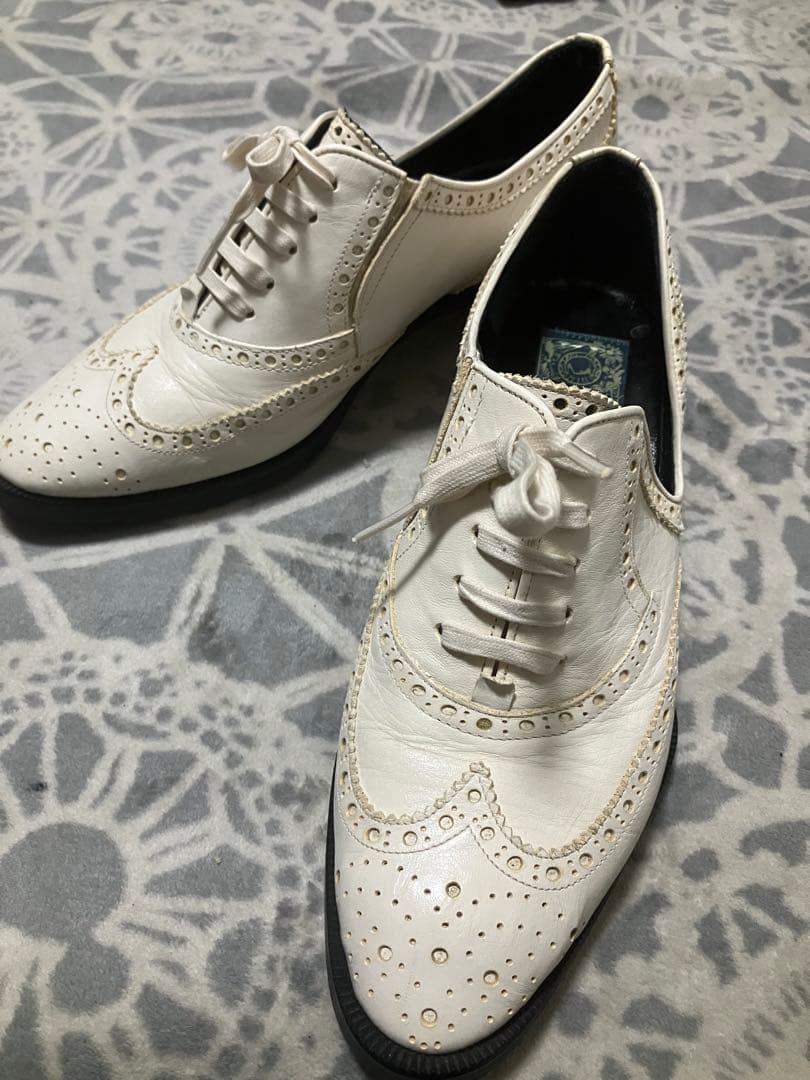 激レア　mabataki美雨　24.5cm ウィングチップシューズ