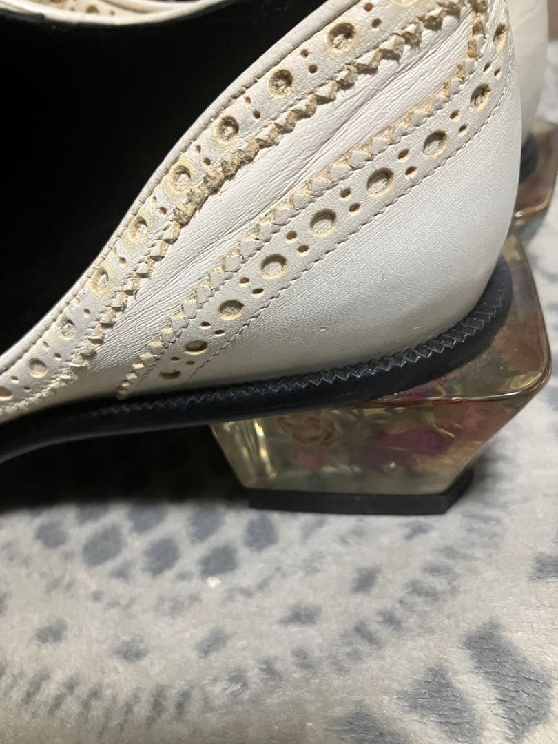 激レア　mabataki美雨　24.5cm ウィングチップシューズ