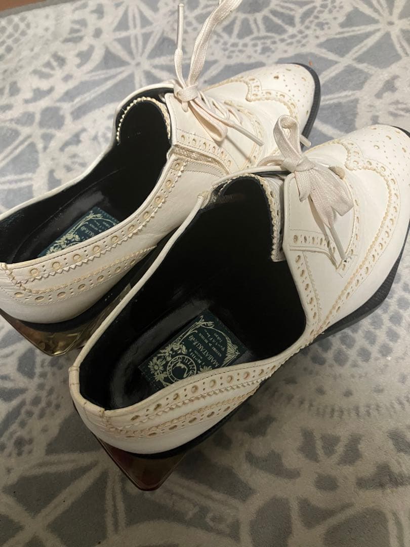 激レア　mabataki美雨　24.5cm ウィングチップシューズ