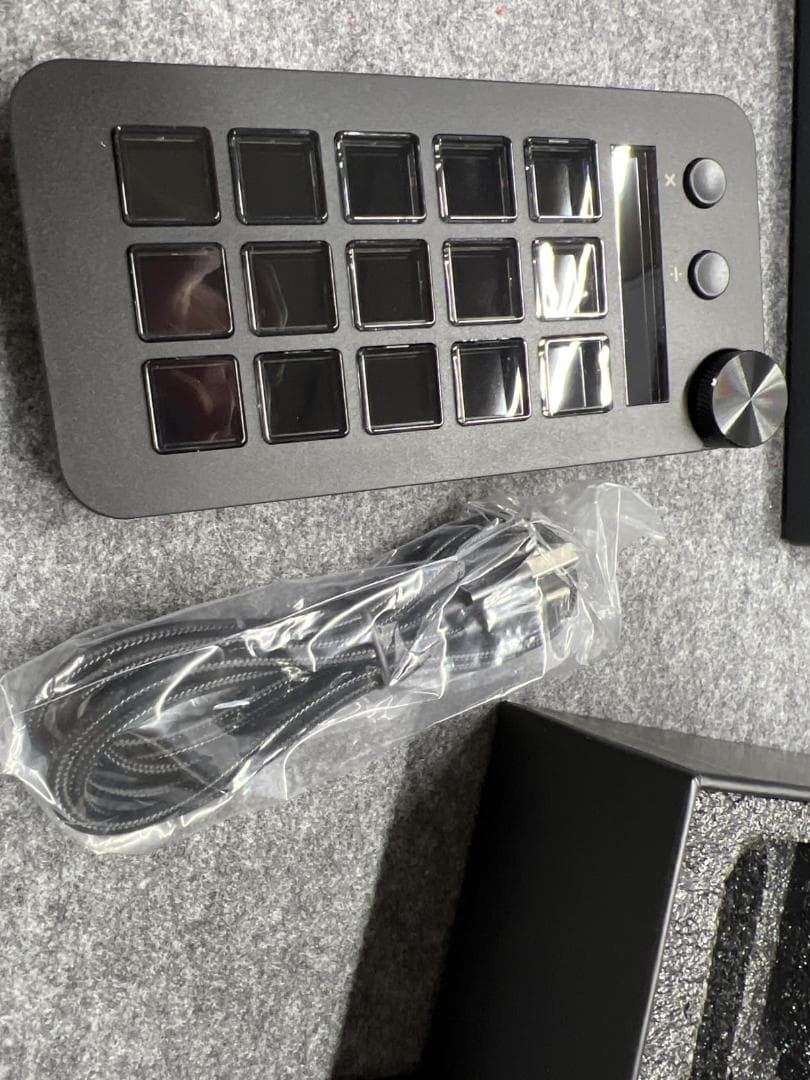 ストリームコントローラーデック ショートカットキーボード 左手デバイス ショッm