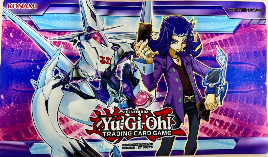 遊戯王 プレイマット 神代凌牙&CNo.32 海咬龍シャーク・ドレイク・バイス