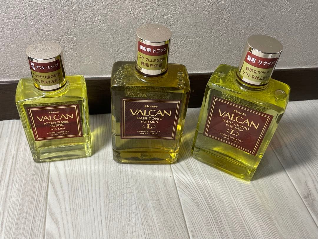 未使用品Kanebo VALCAN HAIR TONICメンズL 300ml3本