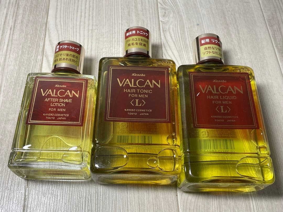 未使用品Kanebo VALCAN HAIR TONICメンズL 300ml3本