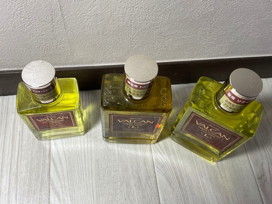 未使用品Kanebo VALCAN HAIR TONICメンズL 300ml3本