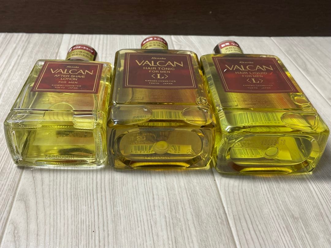 未使用品Kanebo VALCAN HAIR TONICメンズL 300ml3本