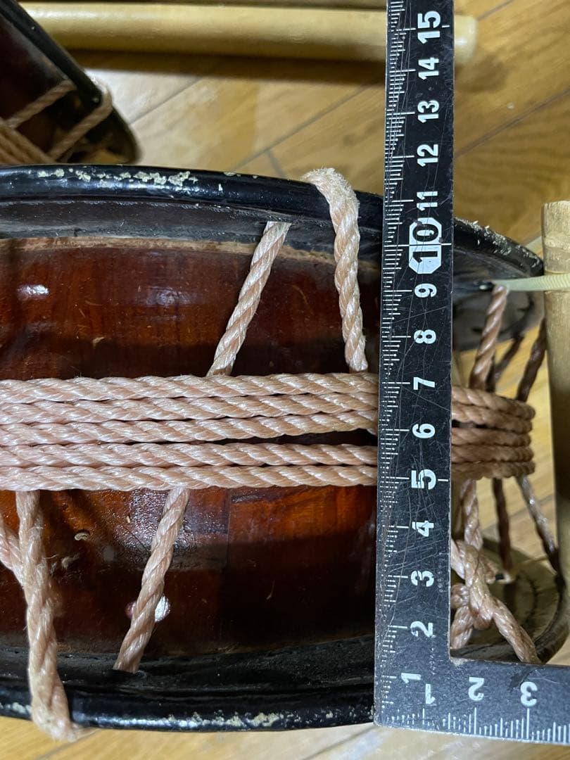 【1セット❗️】エイサー締太鼓 直径30.0cm バチ付き（2個まとめても可）