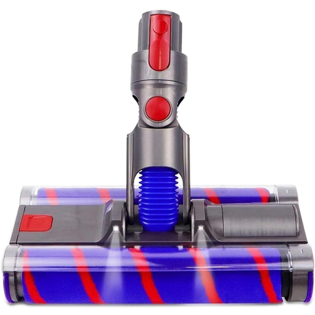 堅い床用のLEDライト付きダブルローラーブラシ付き掃除機ノズル