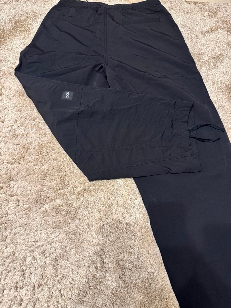 LQQK Studio/BUGGY PANTS (BLACK) XLサイズ