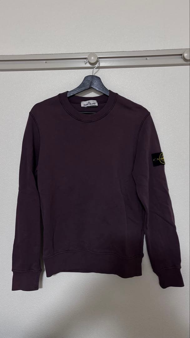 Stone  パープル スウェット Sサイズ