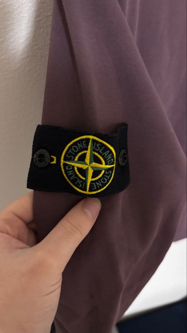 Stone  パープル スウェット Sサイズ