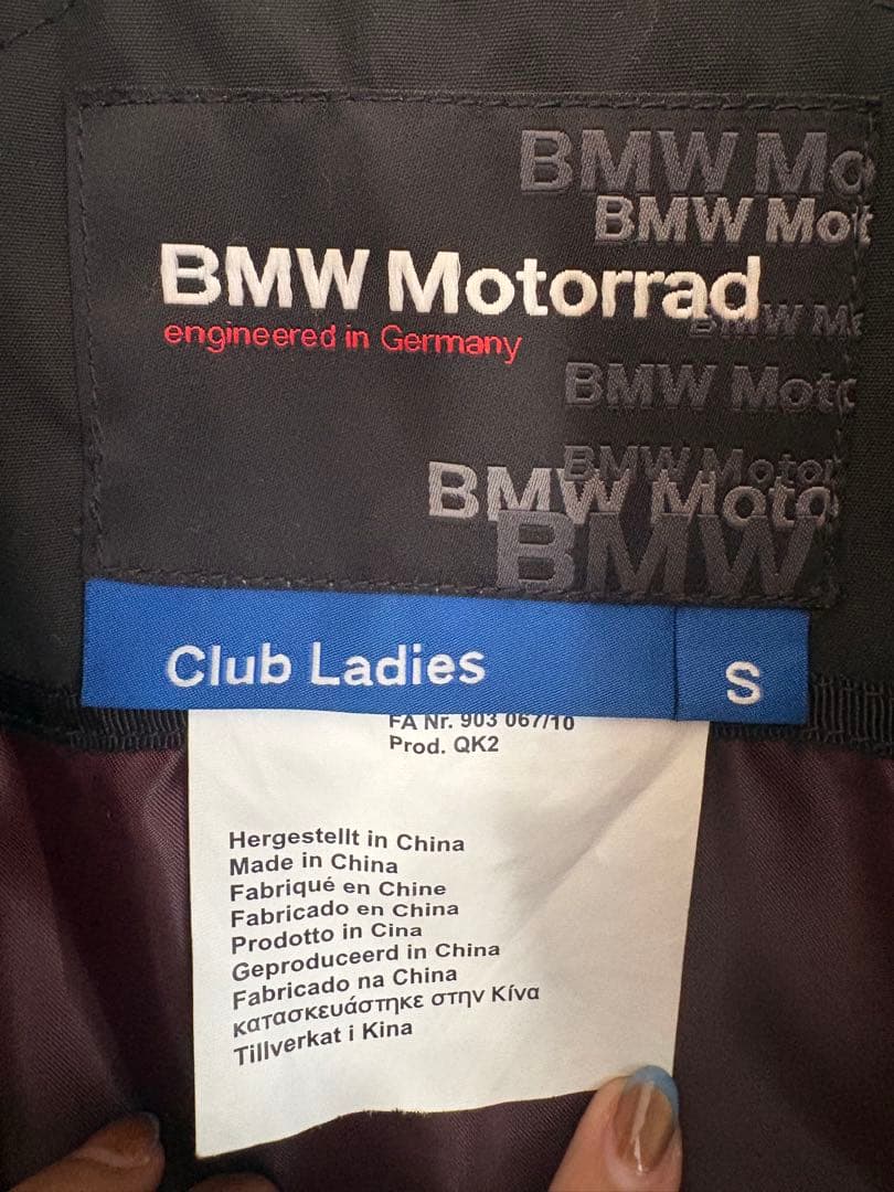  バイク用 レザージャケット ブラック/ホワイト レディース