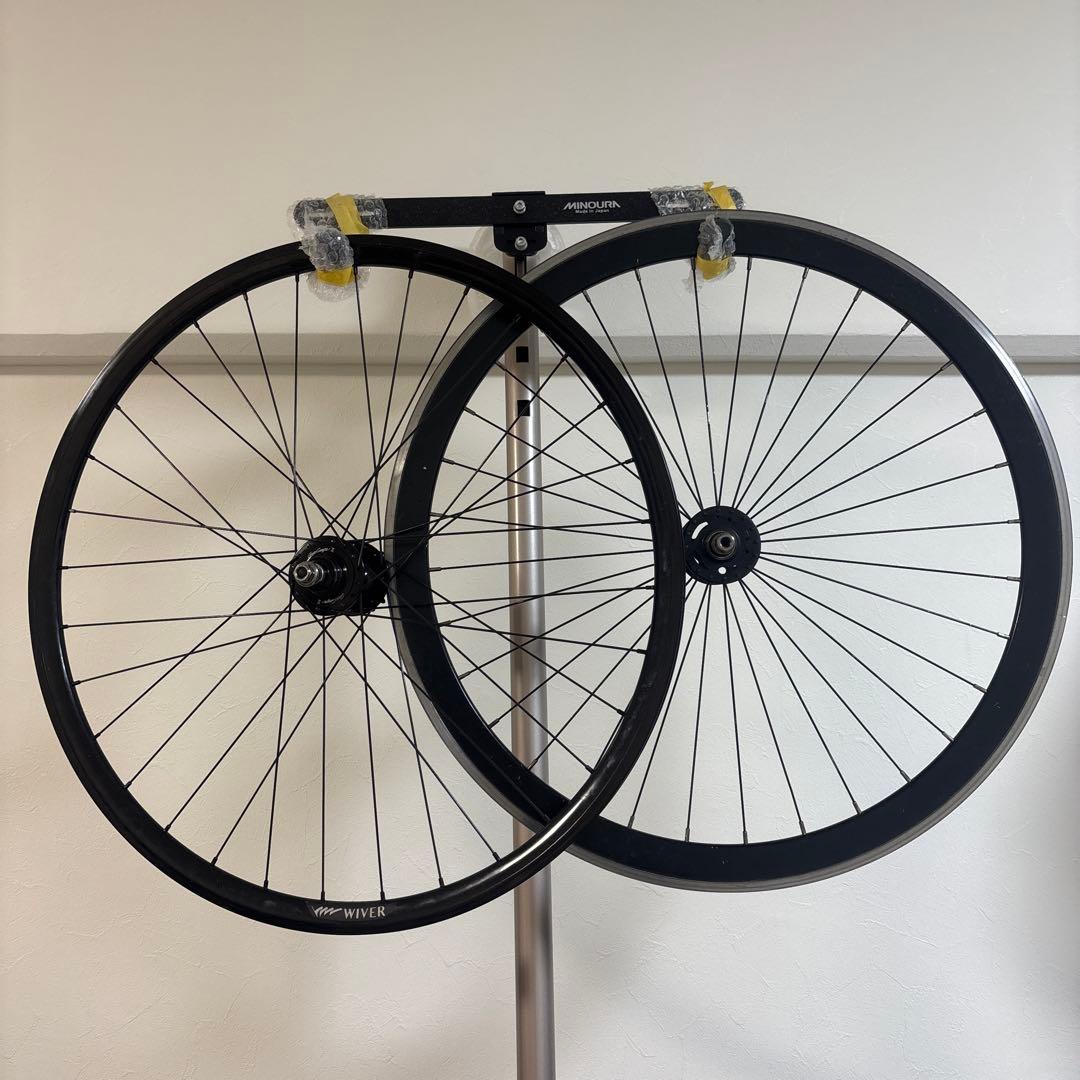 ピストバイク　ホイール前後　フリーギア付き　中古