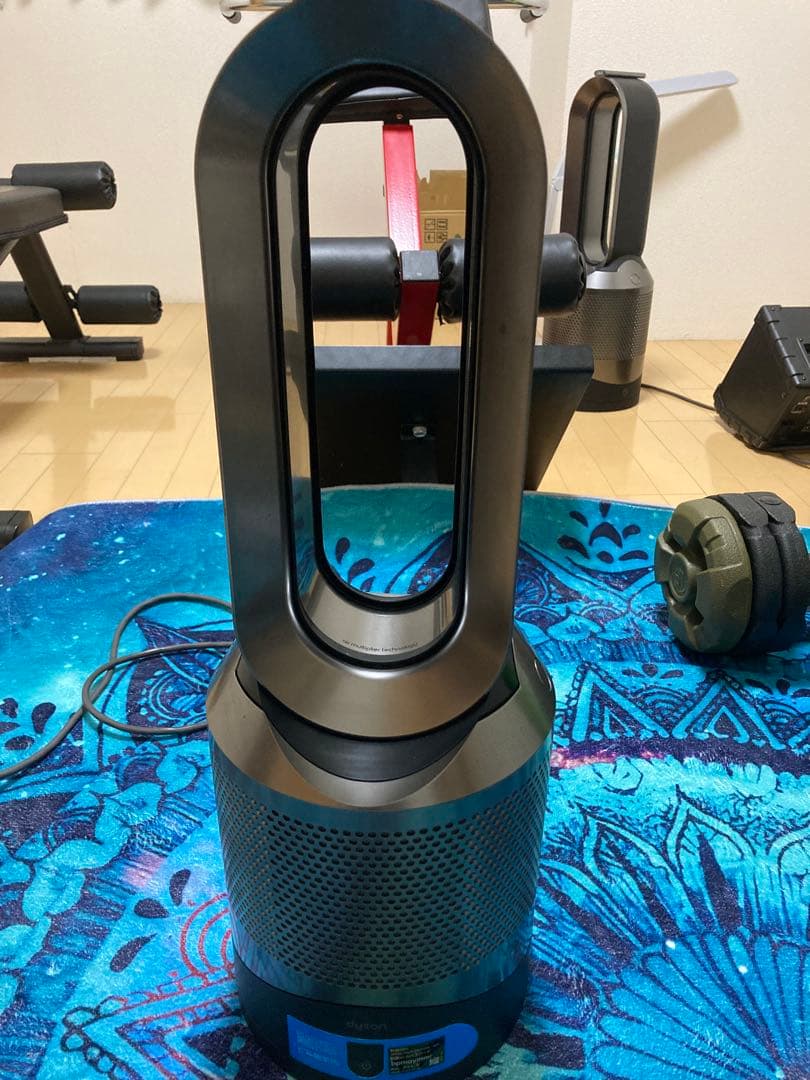 【状態良い】ダイソンhot & cool HP03スマホで操作可能　ブラック