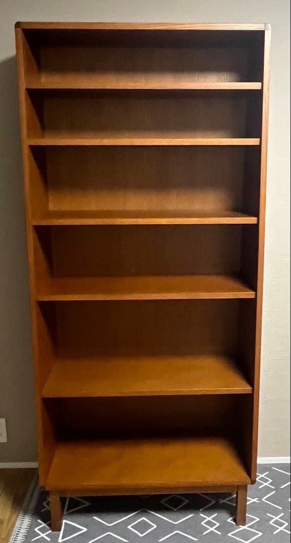 本棚・本収納 ANTON BOOKSHELF brown