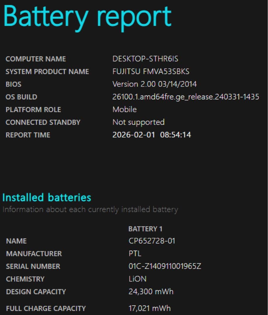 富士通 LIFEBOOK AH53/S i7 4712MQ SSHD 1TB