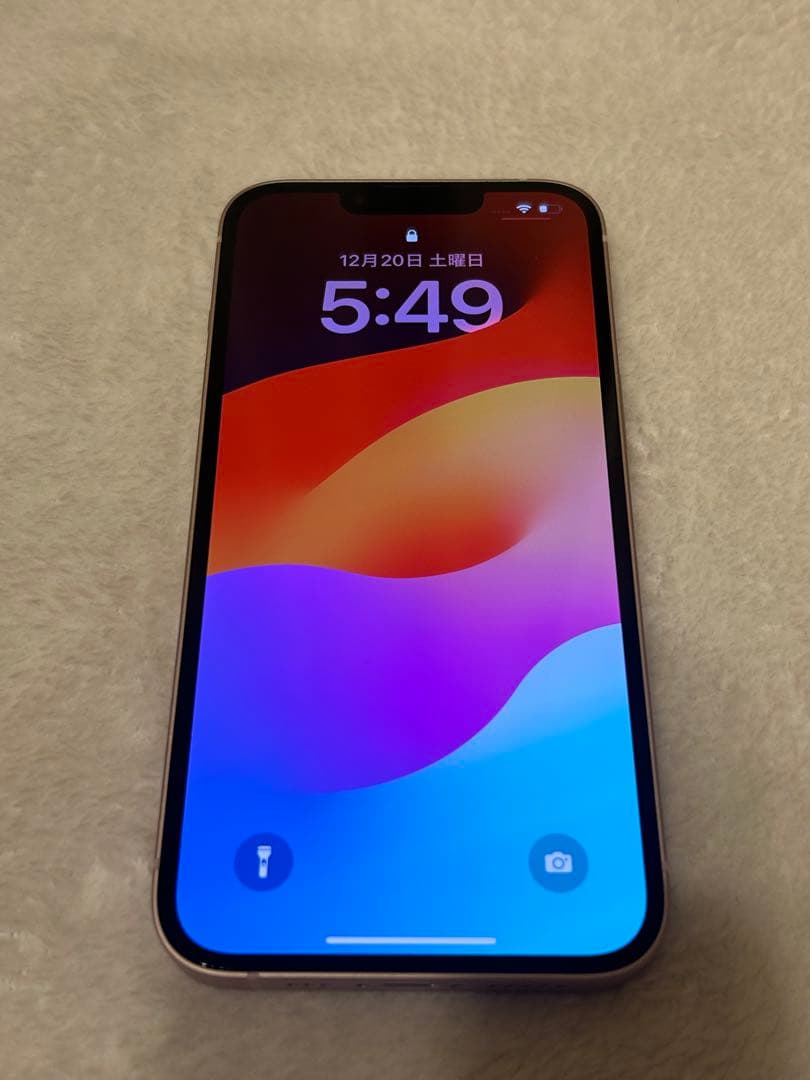 Apple iPhone 13 ピンク 本体 箱付き 充電器なし