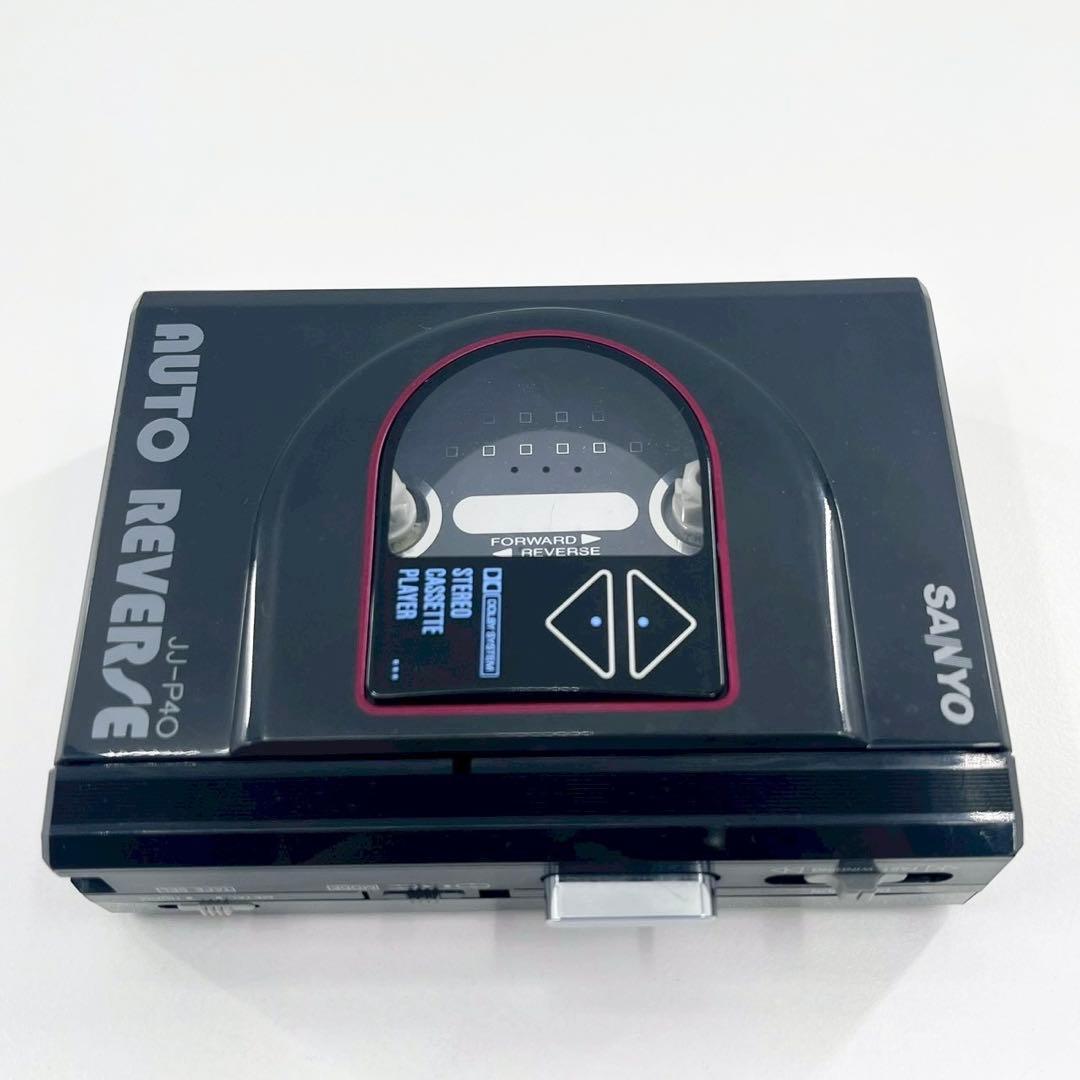 SANYO JJ-P40 カセットプレーヤー 完動品 整備済 オートリバース
