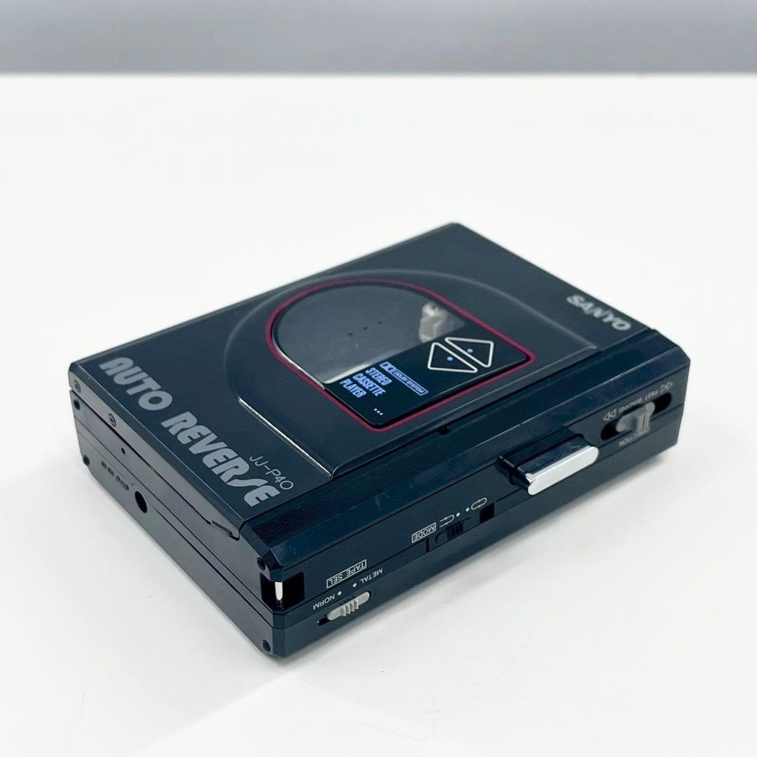 SANYO JJ-P40 カセットプレーヤー 完動品 整備済 オートリバース