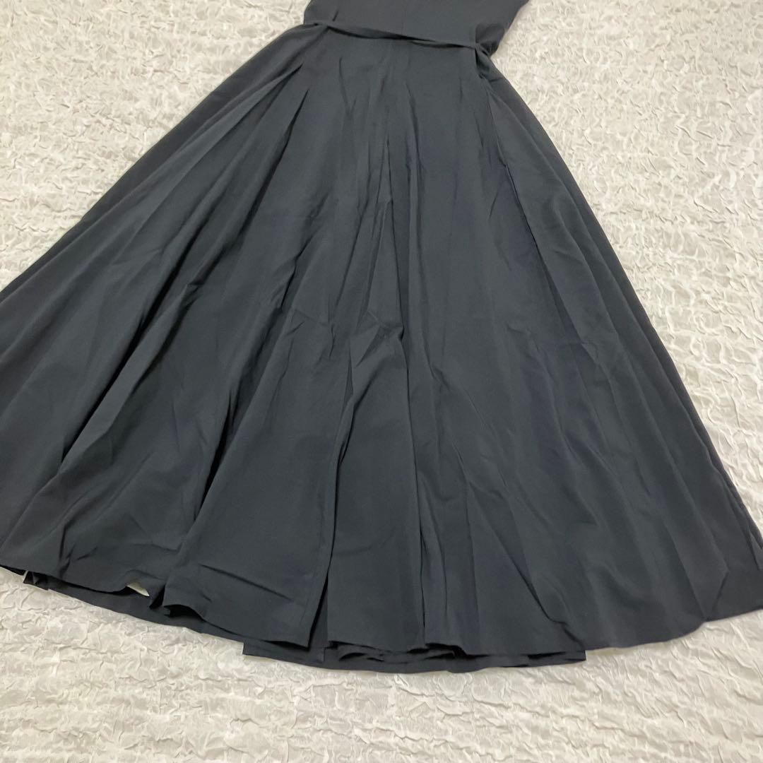 JENNE 2WAYレイヤードフレアワンピースS ブラック