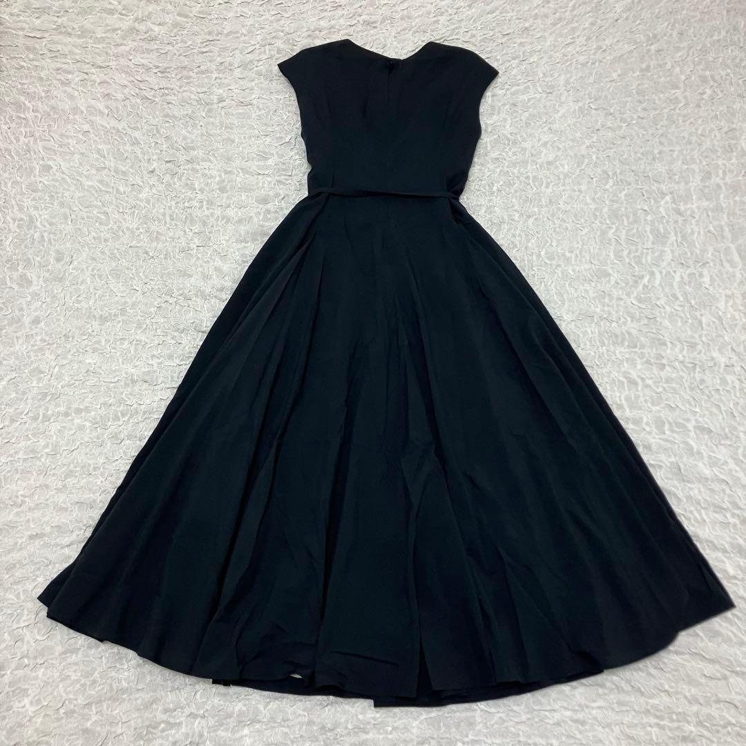 JENNE 2WAYレイヤードフレアワンピースS ブラック