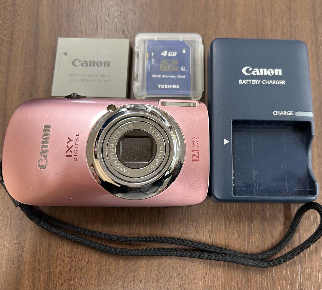 Canon IXY DIGITAL ピンク 1210万画素