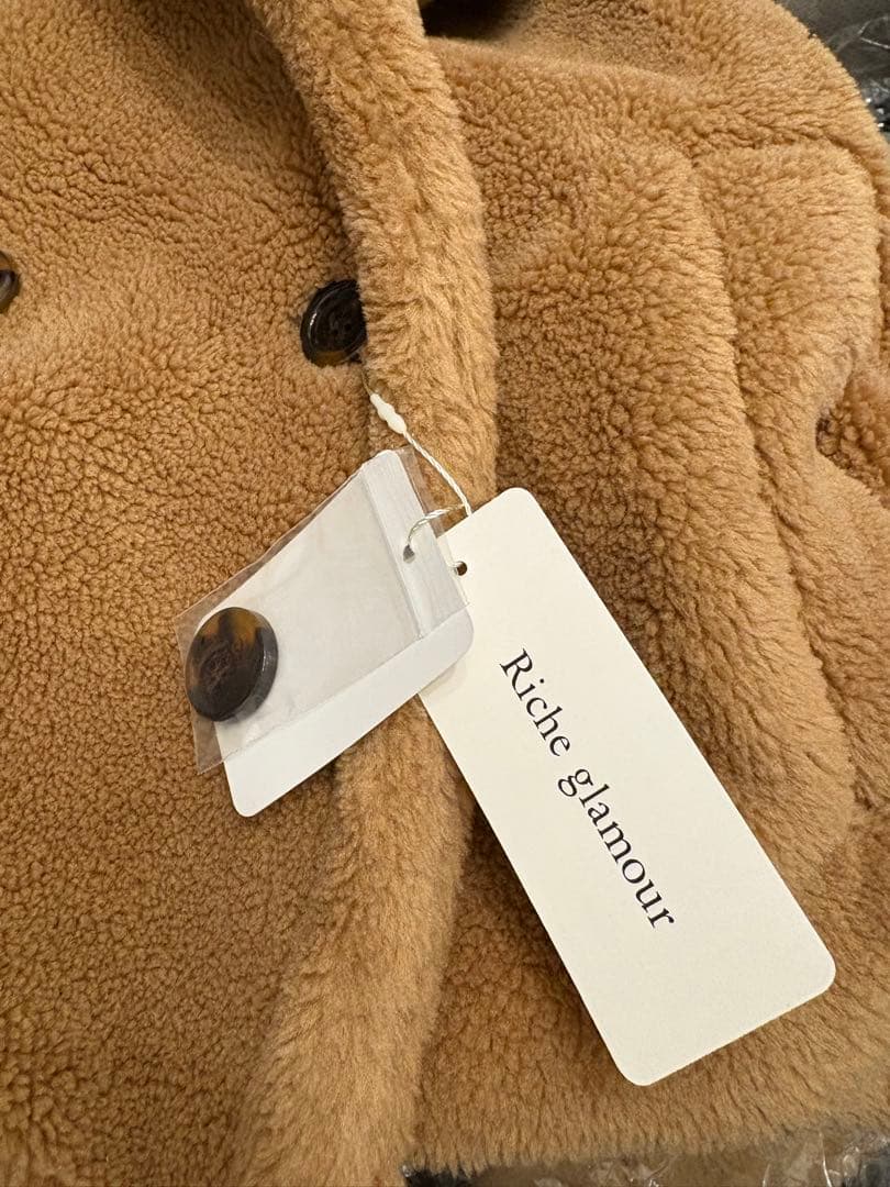 テディボアショートジャケット キャメル /esica エシカ 同型