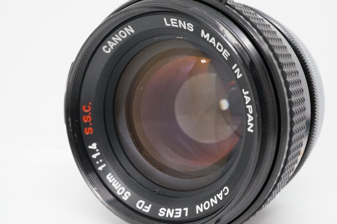 Canon FD 50mm F/1.4 SSC FDマウントレンズ