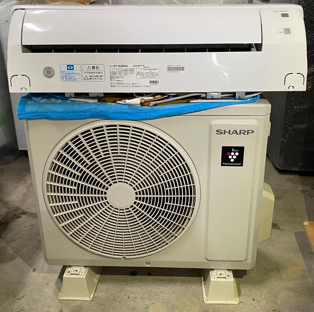 シャープ　ルームエアコン　AY-S28DG 2024年製　100V 10畳