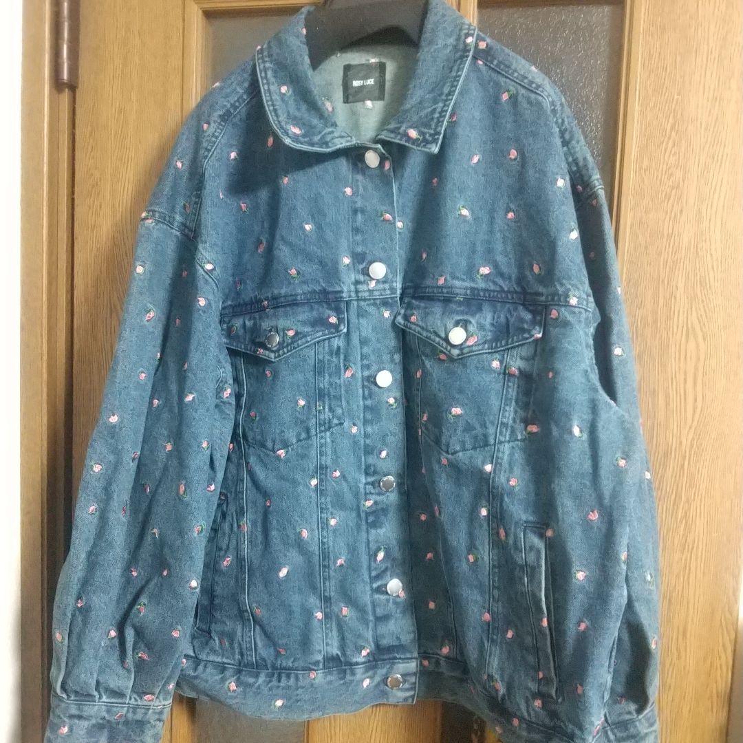 【即決済限定】rosyluce EMBROIDERY DENIM SET